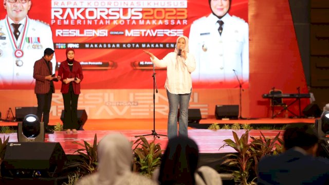 Rapat Koordinasi Khusus (Rakorsus) Pemkot Makassar Tahun 2023, berjalan lancar selama kurang lebih 12 jam 30 menit. Hal ini menjadi hal yang luar biasa, sebagai bukti komitmen seluruh OPD Pemkot Makassar menjadikan Makassar dua kali tambah baik.