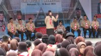 Fatmawati Rusdi Kukuhkan Pembimbing dan Pembina Ambalan Pramuka Oryza Sativa