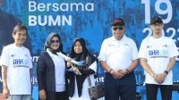 Bersama Forkopimda, Sekda Luwu Ramaikan Jalan Sehat Hut BUMN ke 25 Tahun