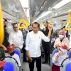 Jokowi Jajal Kereta Api Pertama di Pulau Sulawesi&nbsp;