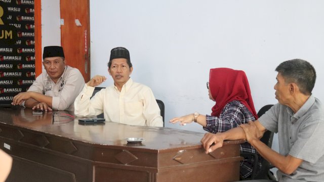 Saiful Jihad Motivasi Panwaslucam di Bawaslu Takalar, Pemilih Tidak Boleh Kehilangan Hak Pilihnya