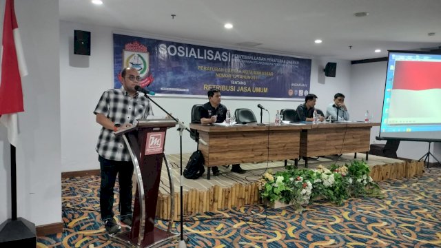Irwan Djafar Sosialisasi Perda Tentang Retribusi Jasa Umum