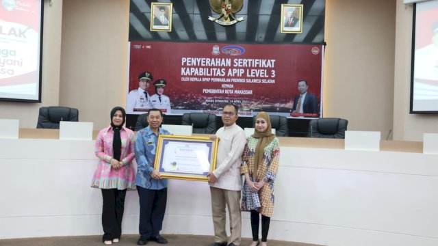 Pertama Kali Pemkot Makassar Sabet Sertifikat APIP Level 3, Fatmawati Rusdi : Koordinasi OPD Ditingkatkan