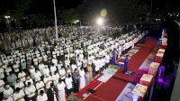 Ramadan ke-24, Masyarakat Antusias Ikuti Salat Subuh Berjemaah Pemkot Makassar