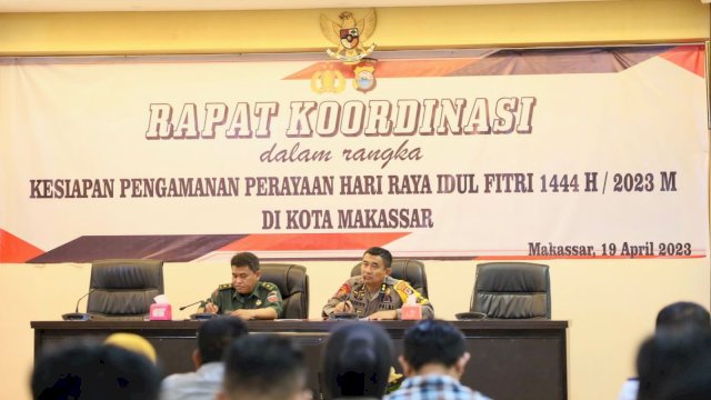 Pemkot Makassar Siap Amankan Perayaan Hari Raya Idul Fitri 1444 Hijriah