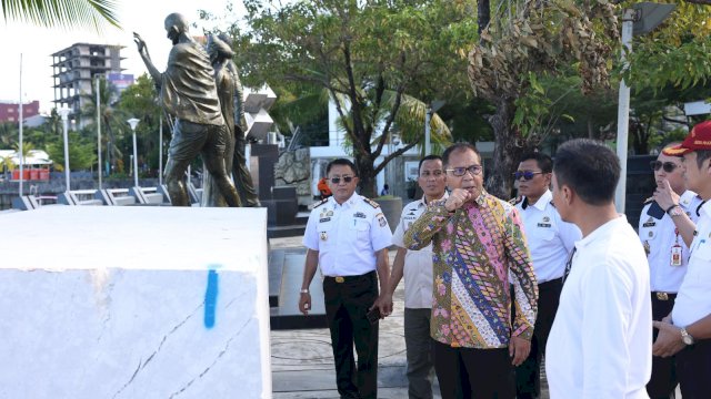 Walikota Makassar Pantau Kesiapan Hari OTDA XXVII