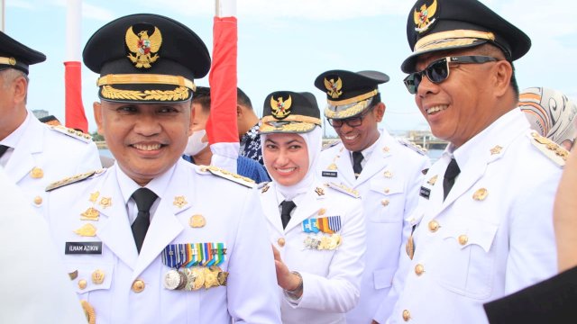 Bupati Andi Utta Hadiri Puncak Peringatan Otonomi Daerah di Makassar
