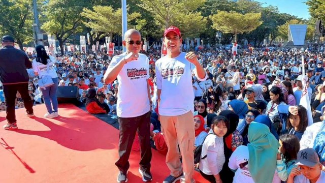Lepas Ribuan Peserta Jalan Sehat Reformasi, Rudianto Lallo: Mari Lanjutkan Perjuangan Demokrasi&nbsp;