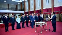 Gubernur Sulsel Lantik Darmawan Bintang Sebagai PLH Sekprov