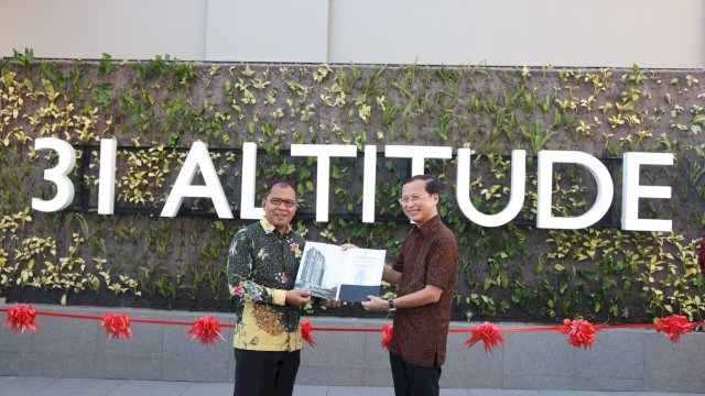 Resmikan Roof Top 31 Altitude, Danny Pomanto: Makassar Kota Ramah Investasi