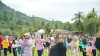 Hayarna Basmin Ajak Masyarakat Bajo Barat Jaga Kebugaran Tubuh