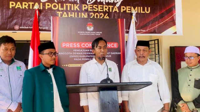 PKB Luwu Timur Resmi Daftar Bacaleg ke KPU, Sunawar Arisal: Target Satu Fraksi di DPRD
