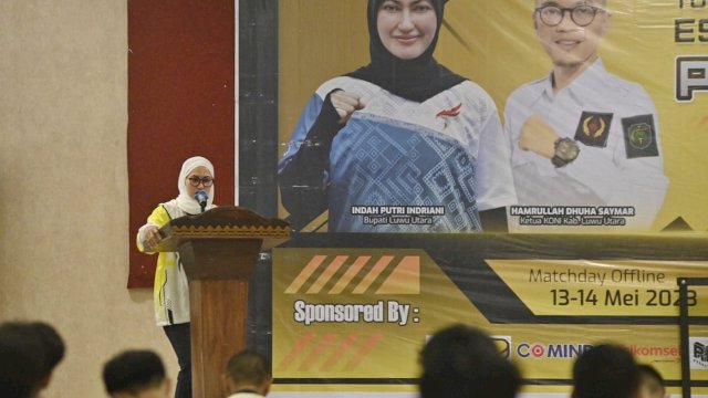 Bupati Lutra Buka Turnamen Raport Piala Bupati