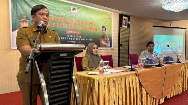 Dinas Koperasi dan UKM Kota Makassar kembali helat Pengembangan Potensi Data Koperasi dan UMKM&nbsp; bagi Enumerator Data aplikasi database Koperasi dan UKM &ldquo;Sidatu Miciko&rdquo; dari 153 Kelurahan, Senin 15 Mei 2023.