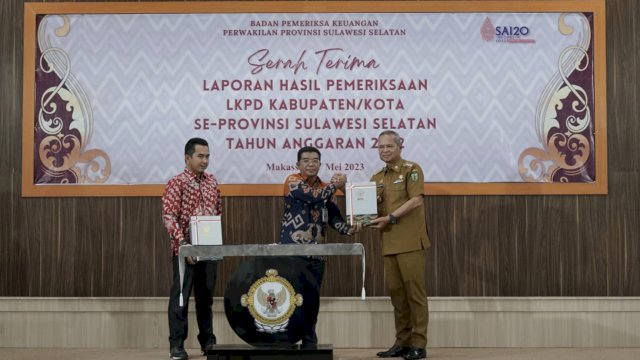 BPK Beri Penghargaan Pemda Luwu Opini WTP Ke 8