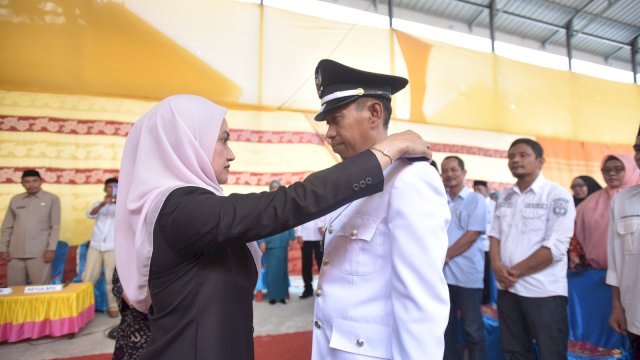 Bupati Luwu Utara Lantik Kades Baebunta