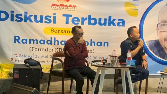 Semangati Relawan, Korean Gelar Diskusi Bareng Founder KBA Ramadhan Pohan