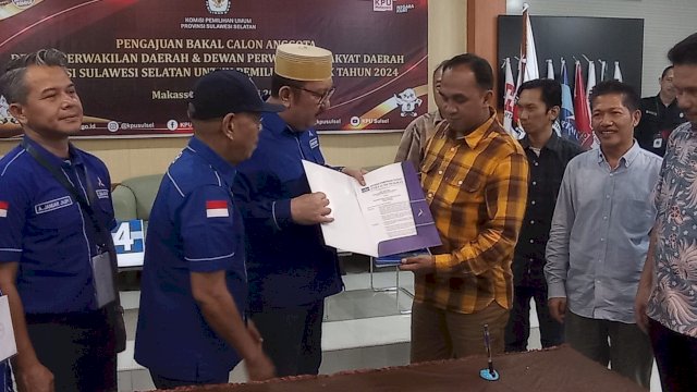 Demokrat Resmi Ajukan Bacalegnya Ke KPU&nbsp;
