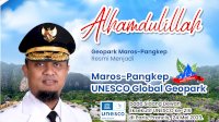 Terkait Status Maros Pangkep UNESCO Global Geopark, Gubernur Andi Sudirman: Mari Bersama Menjaga