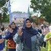 Ratusan Warga Walmas Ramaikan Senam Germas Bersama Ketua TP PKK Luwu