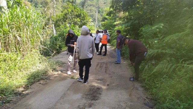 Pemprov Sulsel Mulai Tangani Ruas Tuppu - Pao - Pamulungan - Batas Tator di Pinrang
