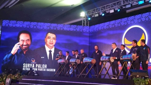 Bakar Semangat Juang Bacaleg Nasdem, Surya Paloh Apresiasi Kerja Politik RMS