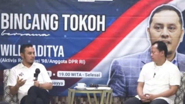 Dirujab Ketua DPRD Makassar, Willy Aditya Ajak Mahasiswa Lebih Kritis
