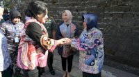 Ketua TP PKK Kota Makassar Sambut Kunjungan Istri Delegasi 36 Negara MNEK 2023 di Benteng Rotterdam