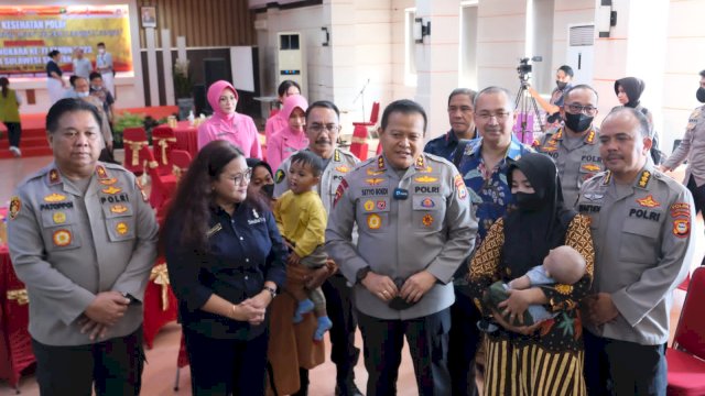 Maknai Hari Bhayangkara, Polda Sulsel Gelar Bakti Kesehatan Untuk Masyarakat