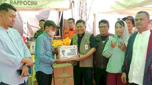 Gubernur Sulsel Segera Instruksikan Pemenuhan Bantuan Logistik Korban Kebakaran di Andi Djemma