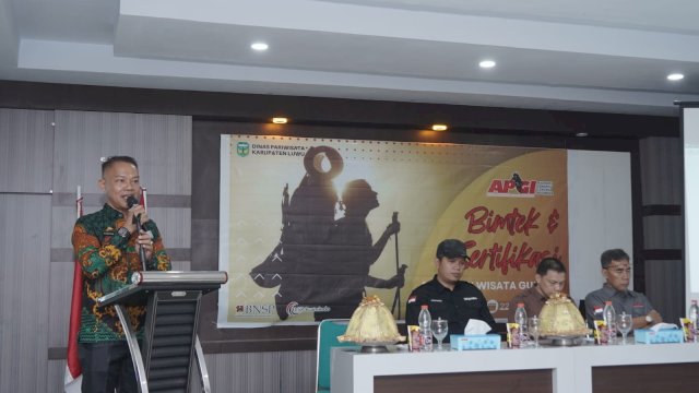 Buka Bimtek dan Sertifikasi Pemandu Wisata Gunung, Ahkam Basmin : Saatnya Melegalkan Semangat Pemandu