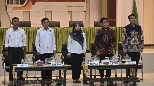 Bupati Luwu Utara Buka Coacing Klinik E-catalog