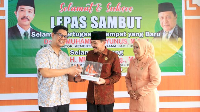 Pisah Sambut Kepala Kantor Kemenag, Wabup Edy Manaf : Program Keagamaan Terjalin dengan Baik