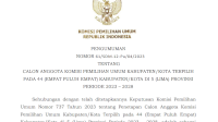 Ini Dia Lima Komisioner KPU di 11 Kabupaten di Sulsel