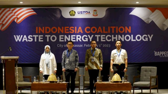 Badan Perencanaan Pembangunan Daerah (BAPPEDA) Kota Makassar menggelar Annual Meeting Indonesian Coalition for Waste to Energy Technology (ICWET) di Hotel Four Point By Sheraton Makassar, Rabu (1/2/2023).