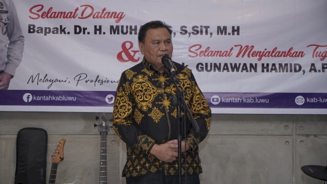 Sekretaris Daerah Kabupaten Luwu, H. Sulaiman menghadiri Acara Pisah Sambut Kepala Kantor Pertanahan Kabupaten Luwu yang dilaksanakan di T-Nine Caf&eacute;, Kelurahan Senga Kecamatan Belopa, Kamis (8/06/2023) malam.