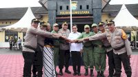 Sekda Lutra Hadiri Apel Kasat Kamling di Mapolres