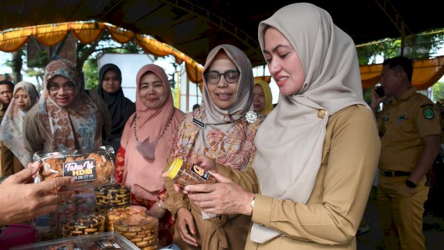 Menjelang Hari Raya Idul Adha, Badan Pangan Nasional menggelar gerakan pangan murah serentak se- Indonesia