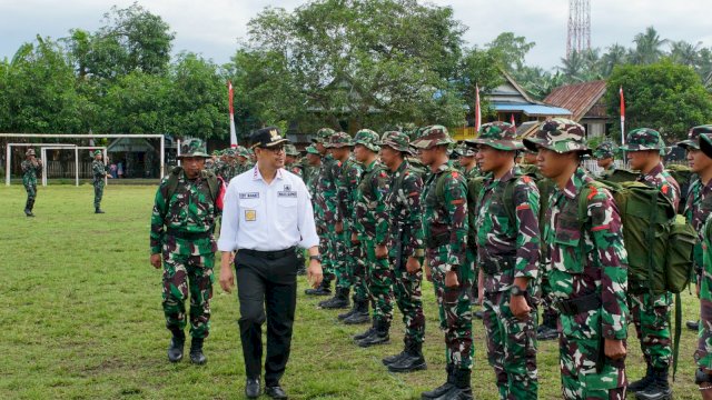 TMMD 117 Bulukumba Buka Akses Jalan Lemo-Lemo Tembus Bara