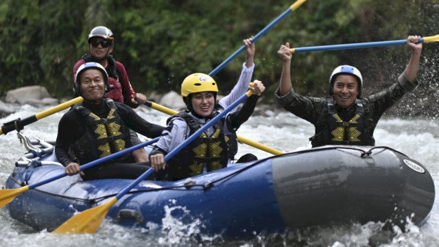 Bupati Lutra resmi Buka Jambore Nasional Arus Deras