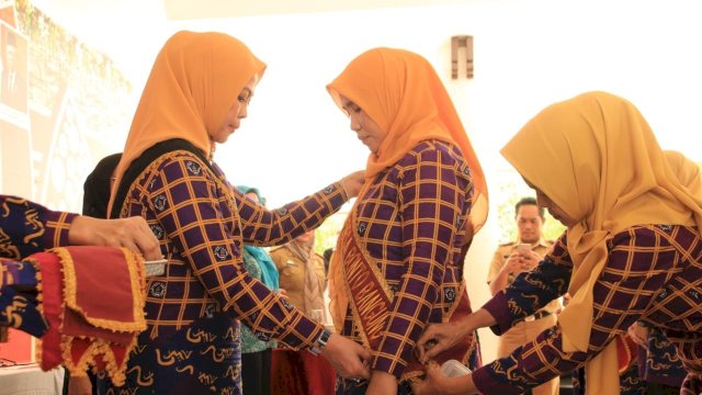 Lantik Bunda PAUD Kecamatan, Herfida : Ibu adalah Madrasah dalam Mendidik Anak