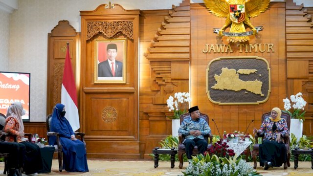 Andi Sudirman dan Khofifah Indar Parawansa Bertemu Perkuat Kerjasama Berbagai Bidang