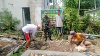TMMD Bulukumba Bangun Jamban Rumah Warga