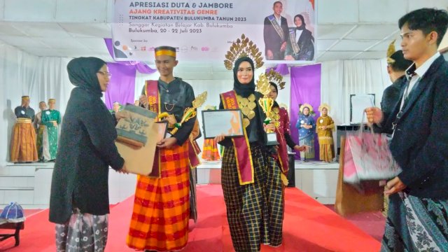 Siswa MAN 2 dan Siswi SMAN 4 Berhasil Terpilih sebagai Duta Genre Bulukumba Tahun 2023