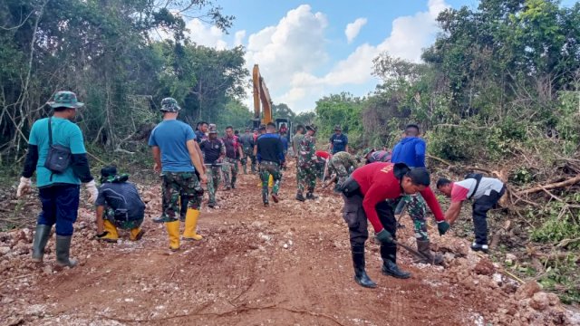 Masuk Hari ke 12, Progres Perintisan Jalan Sudah 38 Persen