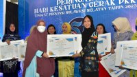 Rangkaian Peringatan HKG PKK Provinsi Sulsel Resmi Ditutup, Pangkep Ditetapkan Juara Umum