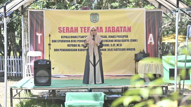 Hadiri Sertijab Tiga Kepala OPD, Bupati Lutra Ingin yang Baru