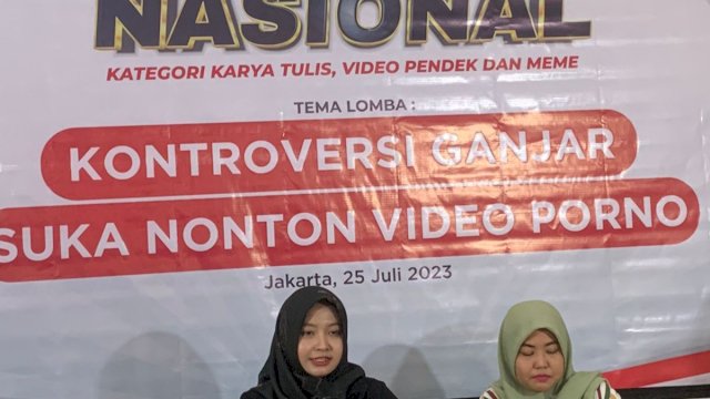 Wanita Perisai Gelar Sayembara Pernyataan Ganjar soal Video Porno