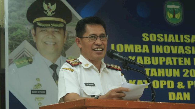 Asisten I Pemerintah Kabupaten Luwu Ahyar Kasim