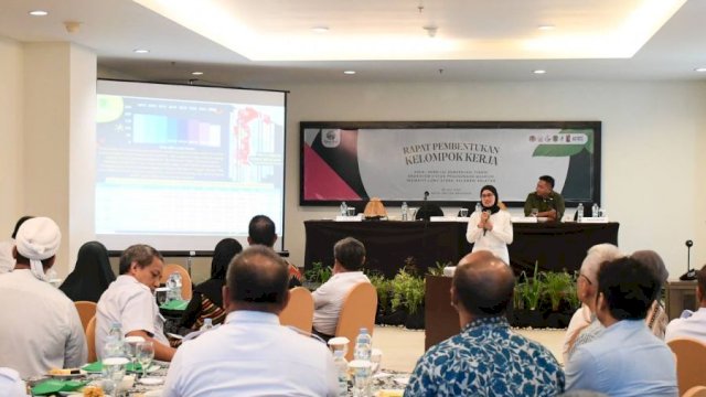 Bupati Luwu Utara, Indah Putri Indriani memimpin Pembentukan Pokja ABKT